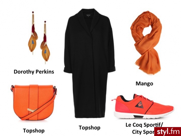 Czarny płaszcz w 5 odsłonach - Pozostałe Ciuchy Moda