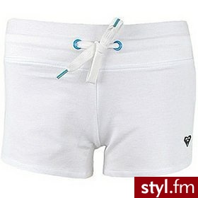 Roxy Szorty BEACH BRIGHTS SHO bright white r.L - Szorty Spodnie Moda