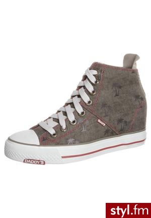 Skechers GIMME HOLIDAYz Botki na koturnie brązowy - Botki Buty Moda