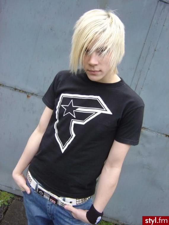 EMO Alternatywne Średnie Fryzury