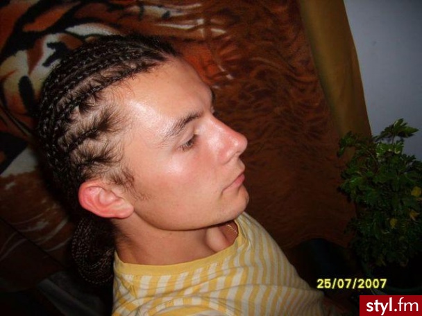 warkoczyki cornrows - Dredy Alternatywne Średnie Fryzury