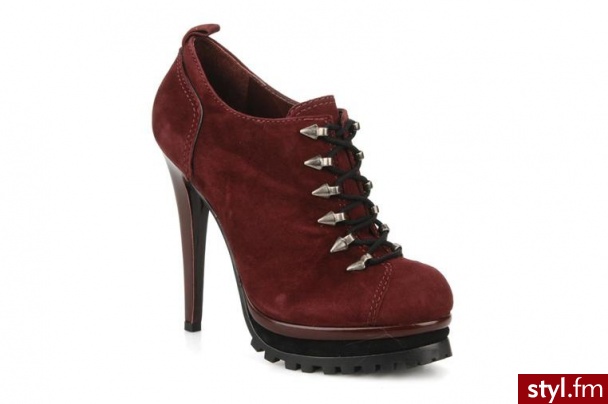 Carvela PÓŁBUTY I BOTKI AMIABLE BY CARVELA (Bordowy) - Botki Buty Moda