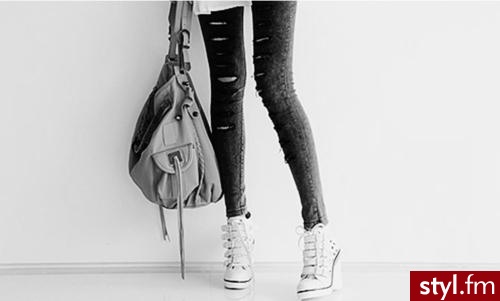 Jeansy Spodnie Moda
