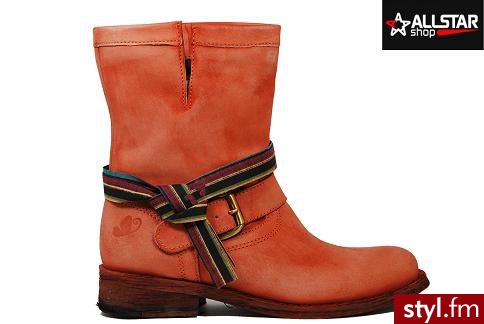 FELMINI buty 7176 LAVADO HERMAN KOZAKI BEŻOWY - Kozaki Buty Moda