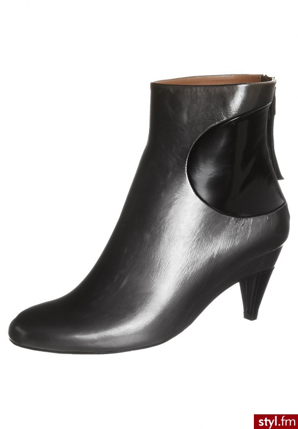 Premiata Botki srebrny - Botki Buty Moda