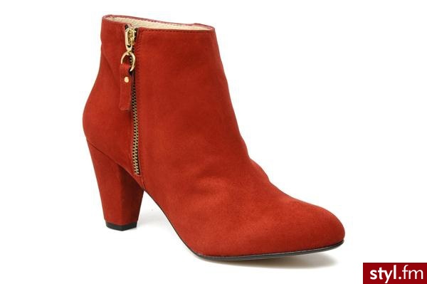 Georgia Rose Półbuty i botki Venette Czerwony - Botki Buty Moda