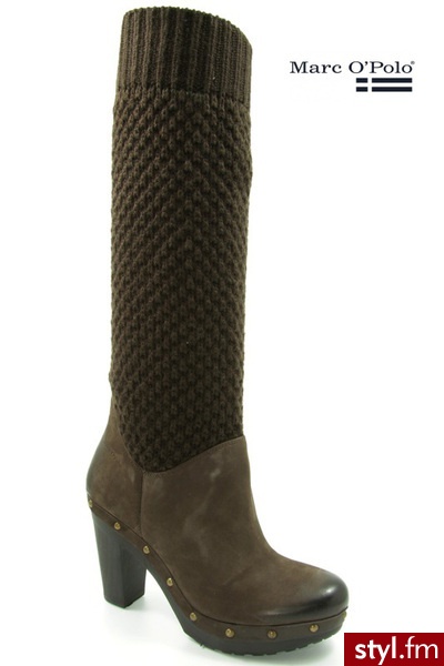 Marc O'Polo CALF NUCUCK - Kozaki Buty Moda