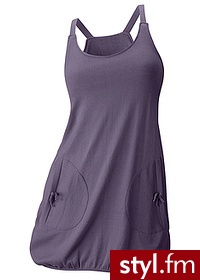 Bonprix Sukienka dzianinowa fioletowy 928992_14039 - Pozostałe Sukienki Moda