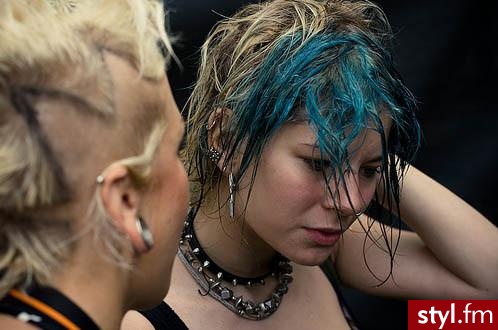 Punk Rock Alternatywne Średnie Fryzury