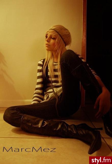 EMO Alternatywne Średnie Fryzury