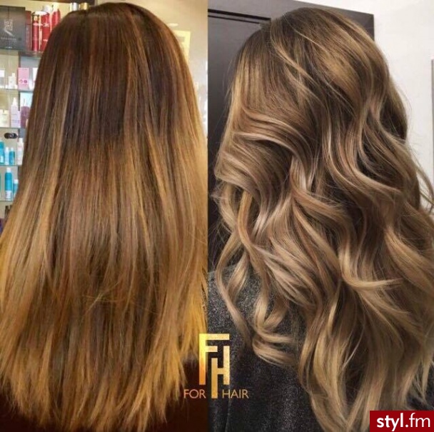 https://forhairsobieski.pl/ sombre blond Warszawa - Blond Rozpuszczone Kręcone Na co dzień Długie Fryzury