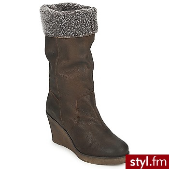 Koah BUTY FAUST Brown / Fonce - Kozaki Buty Moda