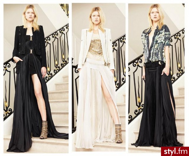 BALMAIN 2012 - Sukienki Moda