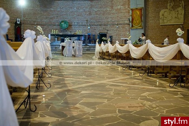 Dekoracje ślubne Ślub Moda