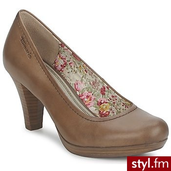 Tamaris Czółenka FREITAL TAUPE - Czółenka Buty Moda