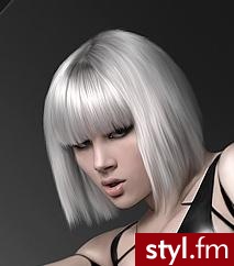 Średnie Fryzury