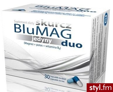 HASCO-LEK Blumag skurcz jedyny duo x 60 kaps - Bransoletki Biżuteria Moda