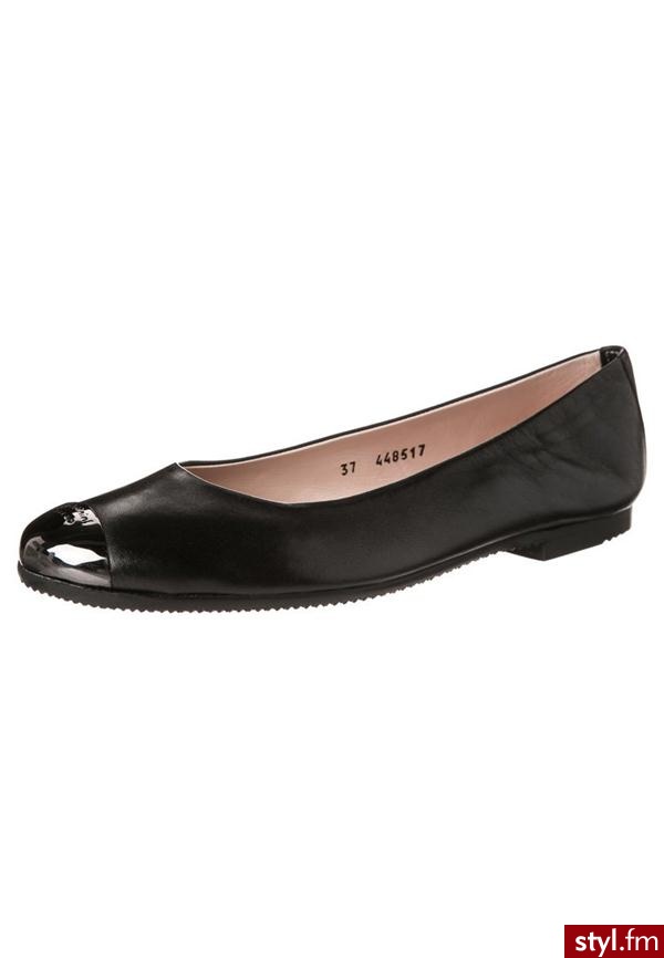 Baldinini Baleriny czarny 448517 - Balerinki Buty Moda