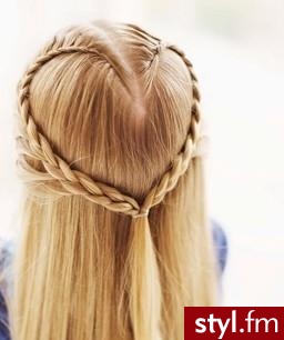 Blond Warkocze Proste Na co dzień Średnie Fryzury