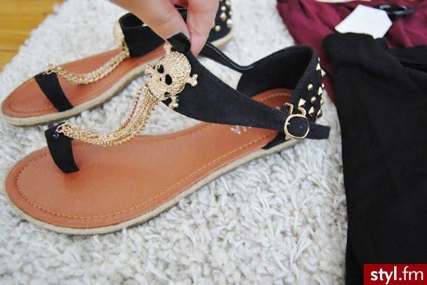 Sandały Buty Moda