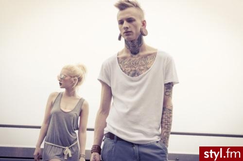 Blond Punk Rock Alternatywne Krótkie Męskie Fryzury