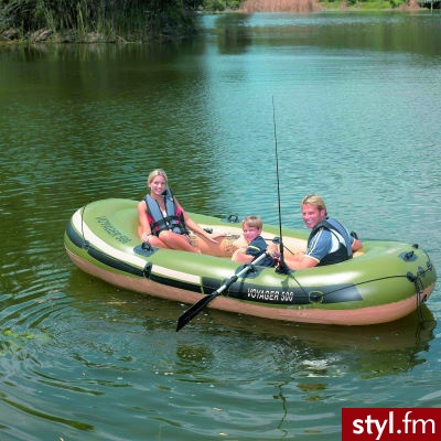 Ponton Dmuchany Voyager 500 348 Cm X 142 Cm Bestway 65001 - Bransoletki Biżuteria Moda