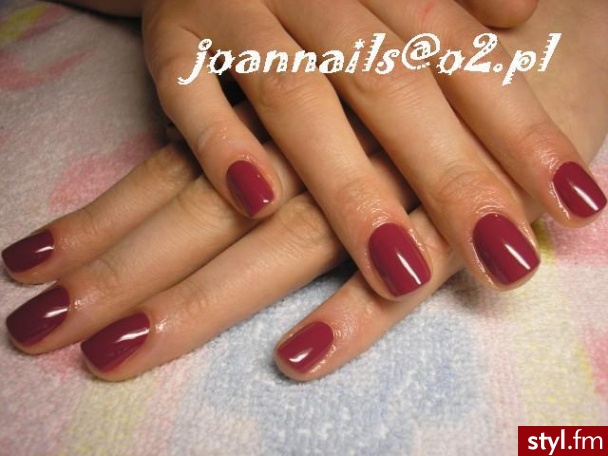 Autor: joannails czerwony manikiur ;). Autor: <b>joannails</b><br /> - Paznokcie