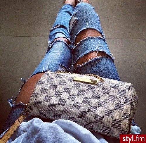 Jeansy Spodnie Moda