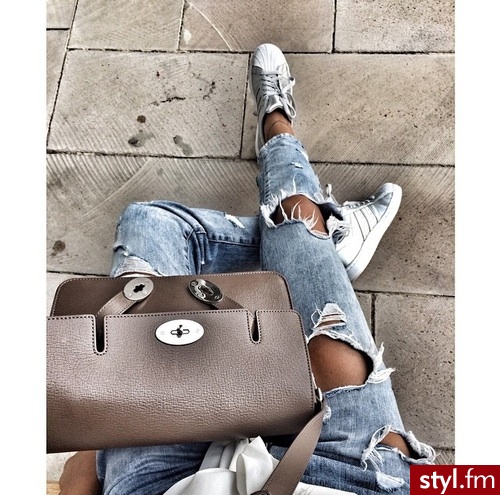 Jeansy Spodnie Moda