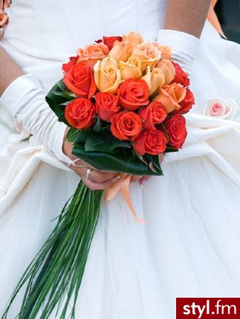 Bukiety ślubne Ślub Moda