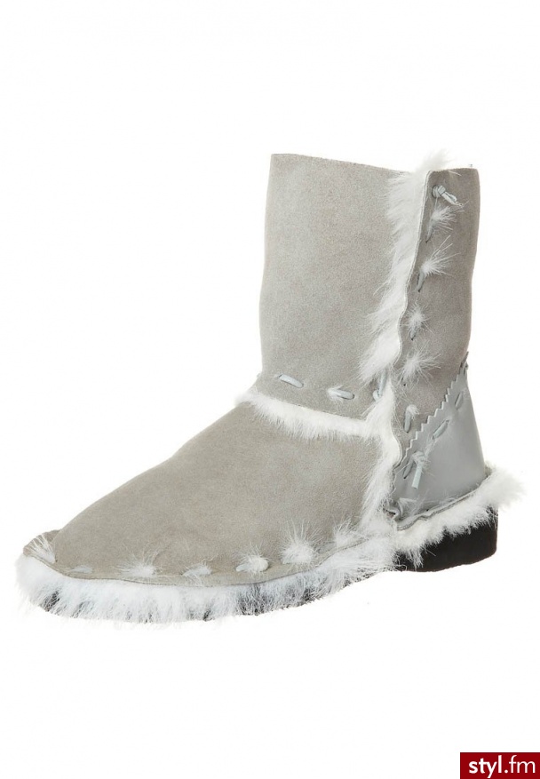 Jonak Botki szary - Botki Buty Moda