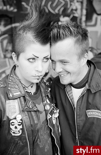 Punk Rock Alternatywne Średnie Fryzury
