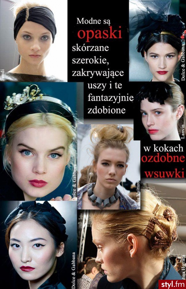 Średnie Fryzury