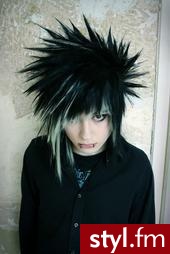 EMO Alternatywne Średnie Fryzury