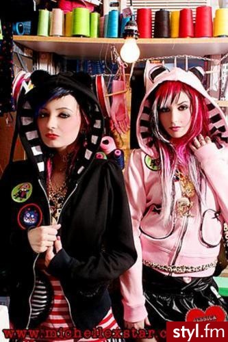 EMO Alternatywne Średnie Fryzury
