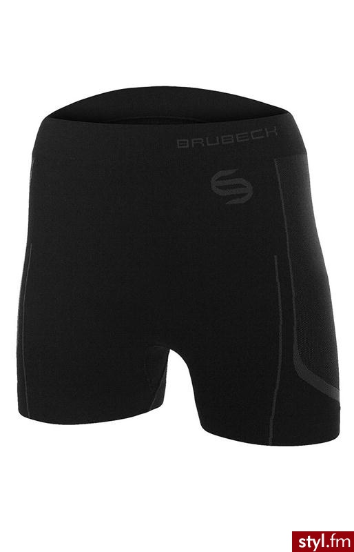 Brubeck Spodenki fitness damskie BX10390 (czarny) - Pozostałe Spodnie Moda