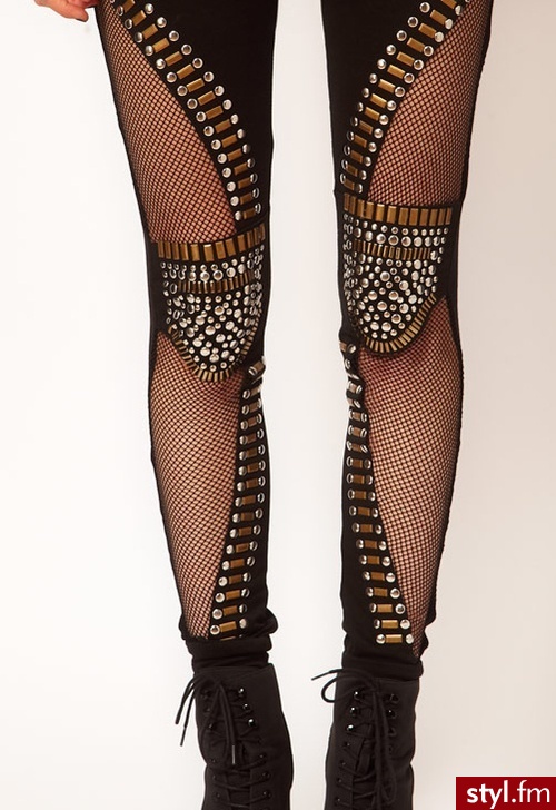 Leginsy Spodnie Moda