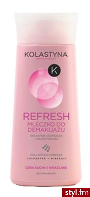 Kolastyna Refresh mleczko do demakijażu cera sucha i wrażliwa 200 ml - Emu Buty Moda