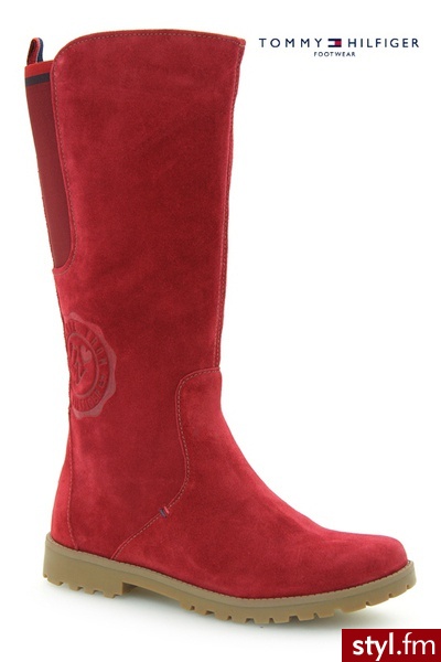 Tommy Hilfiger EDDIE 14 RIO RED - Kozaki Buty Moda