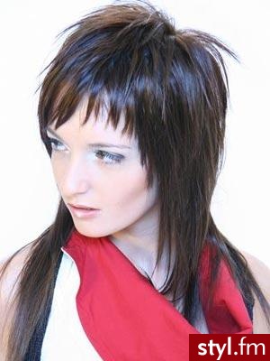 Średnie Fryzury
