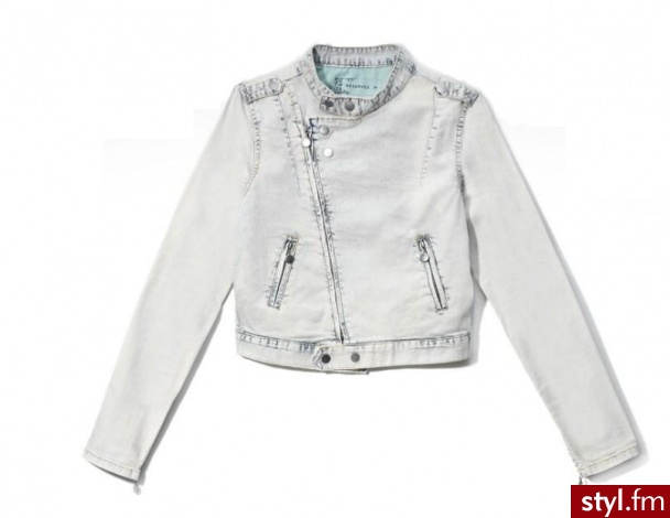 Reserved jeans jacket  a\\\'la ramones. na żywo o wiele ciekawsza! - Pozostałe Ciuchy Moda