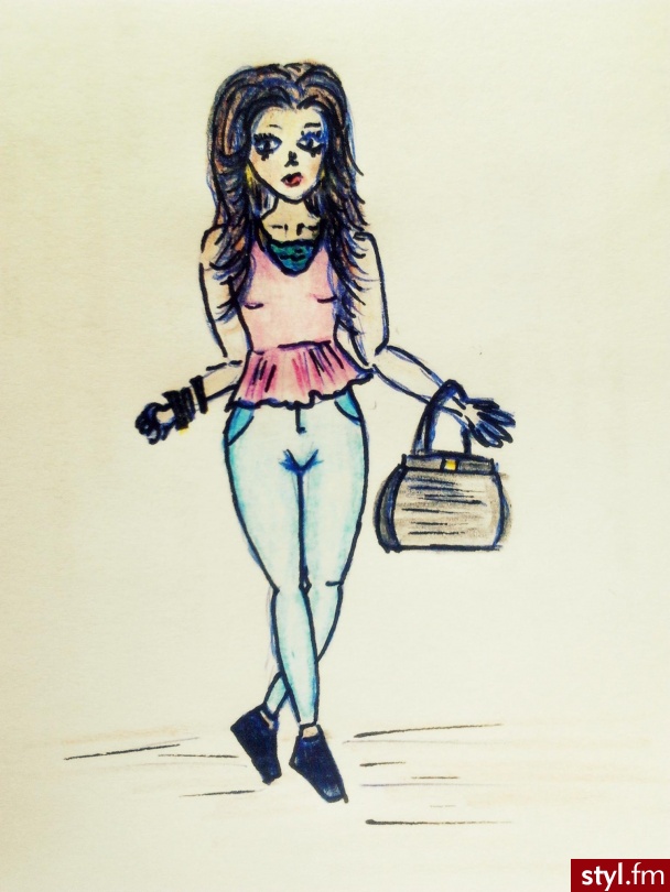 mój pomysł na OOTD :)<br> - Moda uliczna Inne Moda