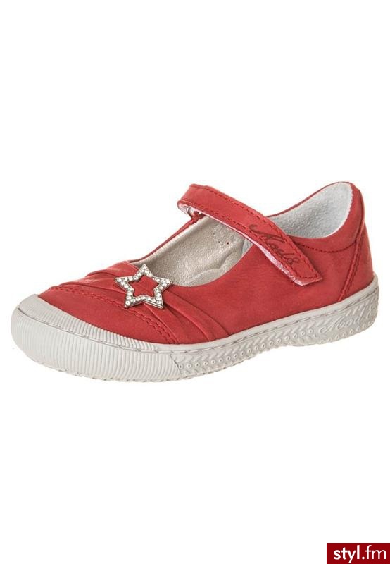 Mod 8 SABA Baleriny z zapięciem czerwony Trampki - Balerinki Buty Moda