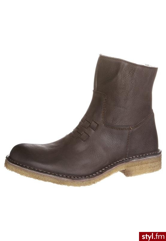 Ca Shott Botki brązowy - Botki Buty Moda