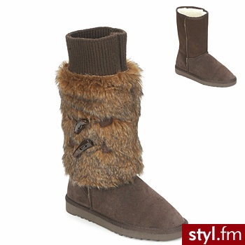 Colors of California BUTY MONMOUTH Brown - Pozostałe Buty Moda