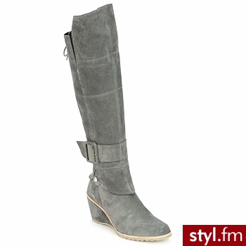 Regard BUTY RUBAJ Grey - Kozaki Buty Moda