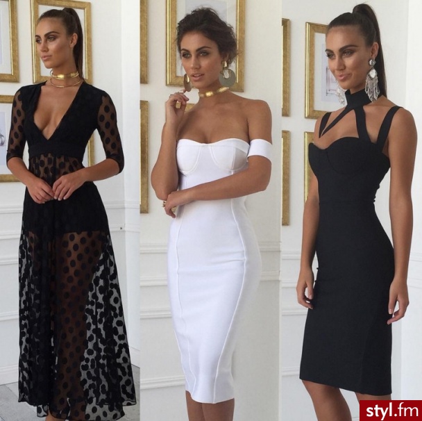 Wieczorowe Sukienki Moda