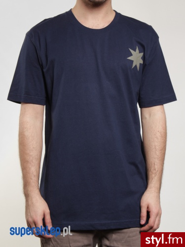 DC KOSZULKA SKATE STAR (NAVY) S - Pozostałe Buty Moda