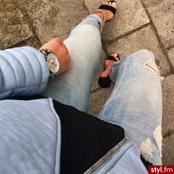 Jeansy Spodnie Moda