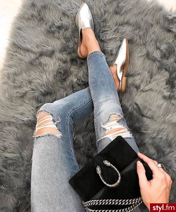Jeansy Spodnie Moda